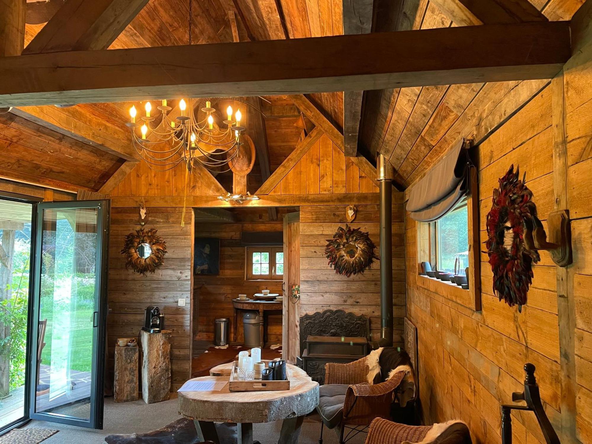 Cabane De L'R-Mitage Modave Extérieur photo